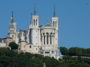 This is what you see up the hill in Lyon